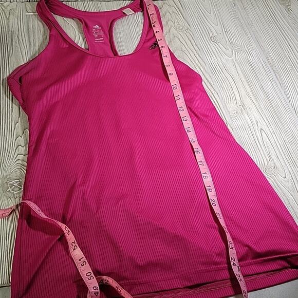 Adidas Climalite Womens Pink Racer Back Tank Top Size Small - Picture 7 of 9